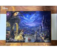 Puzzle Disney 1000 pezzi La Bella e la Bestia che ballano al chiaro di luna
