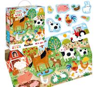 Puzzle divertenti 24 pezzi - Andiamo alla fattoria
