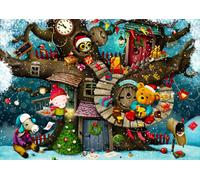 Puzzle Divertenti Natale Fiabesco 1000 Pezzi