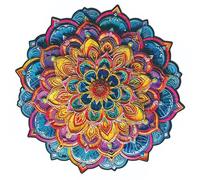 Puzzle divertenti, puzzle di forma unica, fiori di puzzle in legno unici, puzzle in legno a forma di lusso, giochi per famiglie puzzle xilografia per bambini e adulti