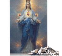 Puzzle Divina Grazia nella Luce Celeste, 1000 pezzi, per Adulti e Adolescenti, Giocattoli Educativi, Regalo (75 x 50 cm)