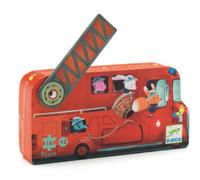 Puzzle DJECO camion dei pompieri 16 pezzi
