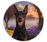 Puzzle Doberman 1000 Pezzi Per Adulti E Ragazzi, Allenamento Per La Mente,gioco Rilassante Puzzle Con Mangrove, Idea Regalo 1000pcs (67.5x67.5cm)