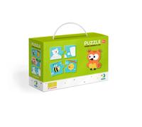 Puzzle Dodo animali e i loro habitat
