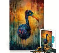 Puzzle Dodo Fantasioso,1000 Pezzi,Allenamento Mentale,Divertente,Componenti Precisi e Robusti,Tempo Libero Avvincente per Rilassarsi in Casa (38x26cm)