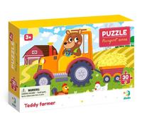 Puzzle DODO Trasporti: contadino Teddy, 30 pezzi