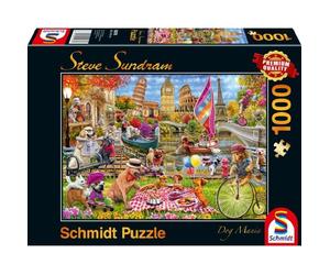 Puzzle Dog Crazy - 1000 pz - Schmidt 59978