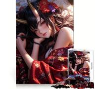 Puzzle "Dolce fanciulla demone" da 1000 pezzi per adulti, gioco di logica e tranquillità, ideale come regalo 50x75cm