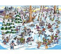 Puzzle DoodleTown: Città dell'Hockey - 1000 pezzi