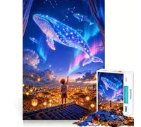 Puzzle "Dove i sogni prendono il volo" da 1000 pezzi per adulti,gioco divertente e di memoria,montaggio sicuro e stabile,attività serale per tutta la famiglia (50x75cm)