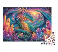 Puzzle Drago 1000 Pezzi | Difficile E SfidFormicae | Giochi Di Puzzle E Decorativo Per Casa 52x38cm/1000pcs