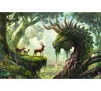 Puzzle Ravensburger drago della foresta 3000 pezzi