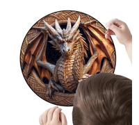 Puzzle Drago Kit Modello di Visione 150 Pezzi Puzzle Educativo a Forma di Animale Puzzle Drago Forma Unica Puzzle Drago Puzzle Drago per Adulti Puzzle Modello di Visione