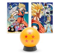 Puzzle Dragon Ball Z - Sfera del Drago 5 Stelle | 7 Sfere del Drago Shenron, Puzzle da Collezione Dragon Ball, 18 x 26 cm + Sfera 10 x 10 cm, Dragon Ball gadget