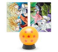 Puzzle Dragon Ball Z - Sfera del Drago 7 Stelle | 7 Sfere del Drago Shenron, Puzzle da Collezione Dragon Ball, 18 x 26 cm + Sfera 10 x 10 cm, Dragon Ball gadget