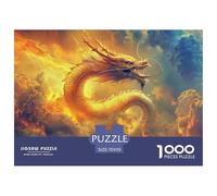 Puzzle Dragon Da 1000 Pezzi, Puzzle Sea of Clouds Adulti, Gioco Diabilità Impossibile Puzzle Arte Giochi Rilassamento E Intelligenza Regalo Per Amore E Amico 70x50cm/1000pcs