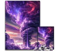 Puzzle Dream Cloud da 1000 pezzi in cartone per adulti, design intricato per adolescenti, decorazioni fai da te e divertimento che stimola il cervello, 26X38CM/10,23x14,96 pollici.