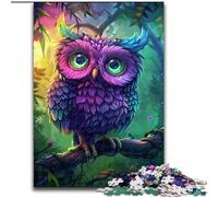 Puzzle Dream Owl per adulti, 1000 pezzi, adatto a bambini dai 14 anni in su, idee regalo per migliorare la memoria (50x75cm)