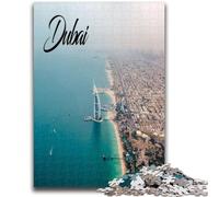 Puzzle Dubai 1000 pezzi per adolescenti, dai 14 anni in su, rompicapo per famiglie, regali di compleanno per Natale, 1000 pezzi (26x38cm)