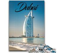 Puzzle Dubai 2000 pezzi per adolescenti, dai 14 anni in su, rompicapo per famiglie, regali di compleanno per Natale, 2000 pezzi (70x100cm)