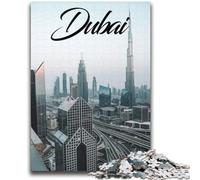 Puzzle Dubai 2000 pezzi per adolescenti, dai 14 anni in su, rompicapo per famiglie, regali di compleanno per Natale, 2000 pezzi (70x100cm)