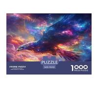 Puzzle Eagle Composto Da 1000 Pezzi Per Adulti,Fantasy Cosmic Scene Gioco Diabilità Impossibile Puzzle Pittura Giochi Rilassamento E Intelligenza Regalo Per Amore E Amico 70x50cm/1000pcs