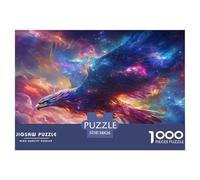 Puzzle Eagle Con 1000 Pezzi Per Adulti,Fantasy Cosmic Scene Gioco Diabilità Impossibile Puzzle Pittura Giochi Rilassamento E Intelligenza Regali Di Festa 38x26cm/1000pcs