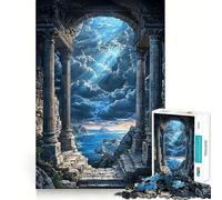 Puzzle Echi di Atlantide per ragazzi, 1000 pezzi, stimola la memoria, rilassa, bordi precisi, 38x26cm