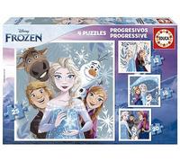 Puzzle Disney Frozen 4 in 1