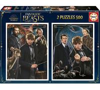 Puzzle EDUCA ANIMALI FANTASTICI 2×500 pezzi