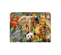 Puzzle collage animali selvatici 500 pezzi