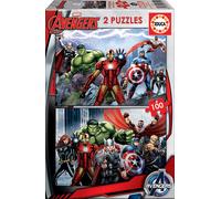 Puzzles Vengadores Avengers Marvel 2x100 Educa Borras