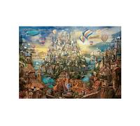 PUZZLE EDUCA City of Dreams - 2000 Pezzi in Cartone per 14+ - Tema: Città dei Sogni