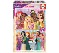 Puzzle Educa Disney principesse 2×100 pezzi