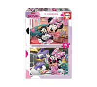 PUZZLE EDUCA Educa Borras 19297 - Puzzle 20 Pezzi in Plastica per Bambini 3+ - Tema: Minnie