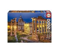 PUZZLE EDUCA Forum Romanum - 2000 Pezzi in Cartone per 11+ - Tema: Antica Roma
