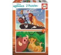 Puzzle EDUCA - IL RE LEONE, 2×48 pezzi