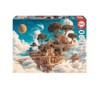 PUZZLE EDUCA Kingdom in the Clouds - 1000 Pezzi in Cartone per 14+ - Tema: Regno delle Nuvole