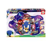 PUZZLE EDUCA Sonic Prime Poster - 250 Pezzi in Cartone per Bambini 8+ - Tema: Sonic Prime