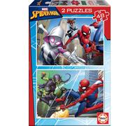 Educa - Puzzle 2x48 Spiderman - 40-99 Pezzi