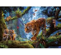 Puzzle Educa Tigri sull'albero 1000 pezzi