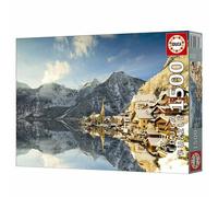 Puzzle Educa Winter in Hallstatt, Austria