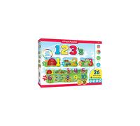 Puzzle educativi da 26 pezzi per bambini MasterPieces - Confezione da 4 puzzle 123 on the Farm - 22,5""x8""