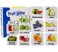 Puzzle educativi frutta con 10 connessioni