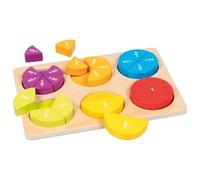 Puzzle educativi in legno Frazioni