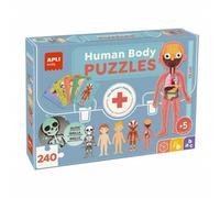 Puzzle Educativo APLI Corpo Umano 240 Pezzi +5 Anni