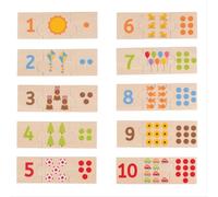 Puzzle educativo Bigjigs Toys per il conteggio