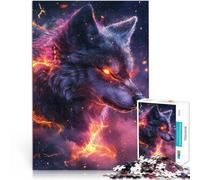 Puzzle educativo da 2000 pezzi Lupo Lampo Fatto di carta，per 14+ Sfida di gioco giocattolo educativo Come regalo per tutta la famiglia e gli amici。misurare：70x100cm/27.5x39.3pollice