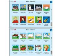 Puzzle educativo di inglese - testi brevi, 10 pezzi