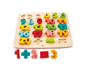 Puzzle educativo in legno per l'introduzione alla matematica - Nouvo